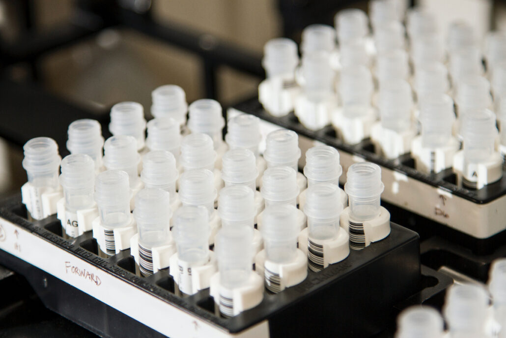 genetic testing tube vials for mental health
