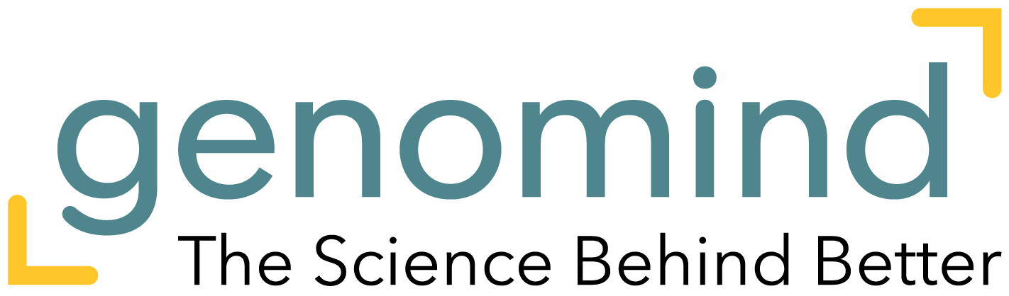genomind logo with tagline the science behind better