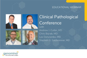 Event Card for Clinical Pathological Conference with Andrew J. Cutler, MD Chris Bojrab, MD Lex Denysenko, MD Setphen G. Salzbrenner, MD