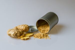 ginger spilling out of can