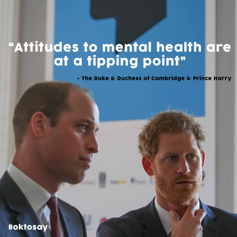 Price Harry and the Duke discuss mental health