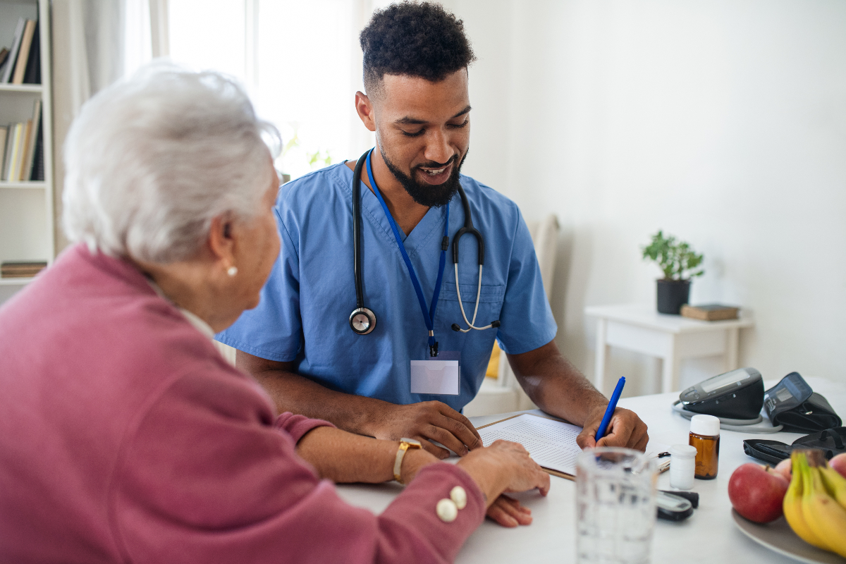 Many at-risk older adults aren't checking blood pressure at home, or being  encouraged to do so