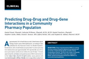 cropped image of the cover page of article co-authored by Genomind colleagues published in the American Journal of Managed Care December 2022